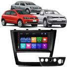 Kit Multimídia Mp5 Gol Saveiro Voyage G6 2013 2014 2015 2016 7 Polegadas IOS USB SD Bluetooth