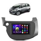 Kit Multimídia New Fit 2009 / 2014 Android 7 Pol 2/32GB GPS Carplay - 701KC First Option