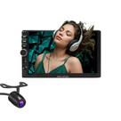 Kit Multimidia Radio Espelha Mp5 Universal Com Camera De Ré Kit Multimidia Radio Espelha Mp5 Universal Com Camera De Ré