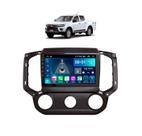 Kit Multimídia S10 TrailBlazer LS LT 2017 / 2020 Ar Manual 9 Pol Android Carplay 2/32GB - 915BR ROADSTAR