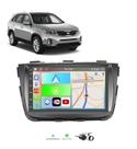 Kit Multimidia Sorento 2013 / 2015 7 Pol Carplay AndroidAuto Bt Radio USB SD 708BR Roadstar
