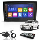 Kit Multimidia Universal Mp5 2 Din Bluetooth Espelha 7 Polegadas Gm Chevrolet Captiva 2008 a 2016