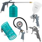 Kit Multiuso para Compressor com 5 Peças MTX