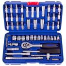 Kit Multiuso Soquete Ferramentas 46 Peças com Estojo