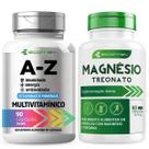 Kit Multivitaminico Az 22 Vitaminas Magnesio Treonato 500Mg Ecomev