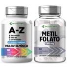 Kit Multivitaminico Az 22 Vitaminas Metilfolato 1000mcg Ecomev