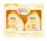 Kit muriel baby shampoo e condicionador camomila suave 100ml hidrata e perfuma