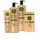 Kit Murumuru Haskell Shampoo, Condicionador E Máscara 900g/l + Leave In Polpa em Creme 150g