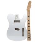 Kit MXP braço MAPLE e corpo guitarra TL ASH Branca