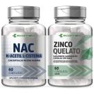 Kit Nac 600mg Zinco Quelato 120Cápsulas Ecomev