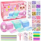Kit Nano Tape Bubble para crianças, Squishy Maker com lantejoulas e bolas