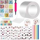 Kit Nano Tape Bubble YIXIPAZH para crianças com bomba de balão e muito mais