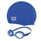 Kit Natação Pool Set Óculos E Touca JR Infantil Arena