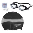 Kit natacao speedo swim kit 3 em 1 - unissex - preto
