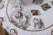 Kit Natal 16peças 8 Guardanapos 8 Porta Talher Cozinha Mesa Posta Decoração Natalina Ceia, Jantar Kit Natal 16peças 8 Guardanapos 8 Porta Talher Cozinha Mesa Posta Decoração Natalina Ceia, Jantar