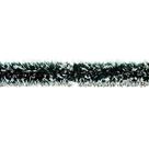 Kit Natal 5 Festão Verde Nevado Enfeite 2 M X 8cm Decoração