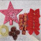 Kit Natalino Com 21 Peças - Enfeite De Natal