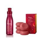 Kit Natura Tododia Romã e Amêndoas Glaceadas body e sabonetes
