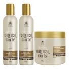 Kit Natural Curls 1 Higienizador 1 Condicionador 240ml 1 Creme CoWash 450g Keracare Avlon