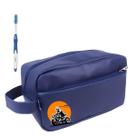Kit Nécessaire Executiva Masculina Premium Azul Com Estampas Kit Nécessaire Executiva Masculina Premium Azul Com Estampas