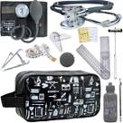 Kit Necessaire Fisioterapia Goniometro Martelo Buck Fita Imc Premium