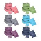 Kit Necessaire Organizador De Malas 6 Pecas Viagem Bolsa De Mao Mala