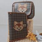 kit necessarie porta fraldas e capa de caderneta de vacinação - Ateliê Natália Handmade