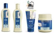 Kit Neutro Bio Extratus Sh + Condic + Masc 250ml + Finaliz