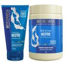 Kit Neutro finalização capilar 1 Banho de creme 1kg 1 Finalizador 150ml