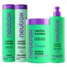 Kit Neutrox Cachos e Ondas: Shampoo, Condicionador 300ml, Máscara Capilar 1kg e Creme Para Pentear Kit Neutrox Cachos e Ondas: Shampoo, Condicionador 300ml, Máscara Capilar 1kg e Creme Para Pentear