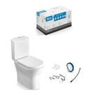 Kit Nexo Bacia Com Caixa Acoplada Mais Assento Termofixo E Acessórios Branco - Roca Louças