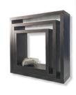Kit Nicho 10 Cm Preto Com 3 Pecas 30/25 /20 cm de altura