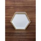 Kit Nichos Casinha E Colmeia C/ Fundo Mdf Branco Quarto Beb
