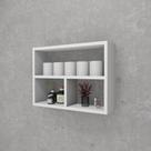 Kit nichos para banheiro em MDF