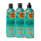 Kit Ninguém Segura esse Cacho 1 Shampoo 1 Condicionador 1 Creme de Pentear 300ml Oh My!