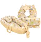 Kit Ninho + Almofada Amamentação + Trocador de Fraldas Linha Safari