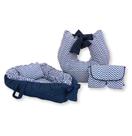 Kit Ninho + Almofada Amamentação + Trocador de Fraldas Várias Estampas Kit Ninho + Almofada Amamentação + Trocador de Fraldas Várias Estampas