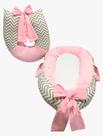 Kit Ninho + Almofada Chevron - Várias Cores - Menina/menino