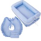 Kit Ninho Bercinho Redutor e Almofada Amamentação para Bebe Kit Ninho Bercinho Redutor e Almofada Amamentação para Bebe