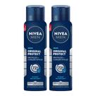 Kit NIVEA MEN Desodorante Antitranspirante Aerossol Original Protect 150ml