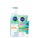 Kit Nivea Sabonete, Tônico E Creme Noturno Sua Pele Renovada, Hidratada E Radiante