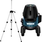 Kit Nível a Laser 5 Linhas + Tripé Wesco - Kit Profissiona