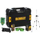 Kit Nível Laser e Trena Dewalt Verde 30 metros DW0889CGXJ com Tripé