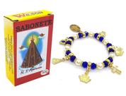 Kit Nossa Senhora da Aparecida Sabonete e Pulseira Ajustável