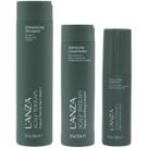 Kit Nourish Stimulating Shampoo, Condicionador e Hair Treatment Lanza