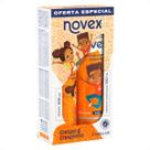 Kit Novex Crespo Crespinho 4abc: Shampoo e Tratamento Condicionante 300ml