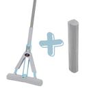 Kit Novo Mop Facil PVA Celeste CLT-901A + 1 Refil CLT-905A