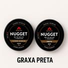 Kit Nugget graxa para sapato Brilho e Proteção 36 gramas Preto Kit Nugget graxa para sapato Brilho e Proteção 36 gramas Preto
