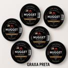 Kit Nugget graxa para sapato Brilho e Proteção 36 gramas Preto