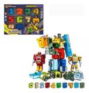 Kit Números Transformers Crie E Monte Incríveis Robôs